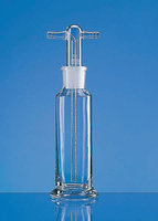 Gaswaschflasche ohne Filterplatte nach Drechsel, 100 ml