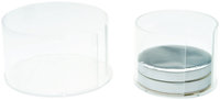 Acrylic dispenser for aluminium sample dishes,Ø 120 mm