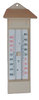 Min-Max Thermometer mit Dach