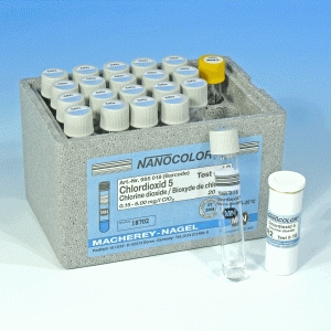 MN Nanocolor® Rundküvetten Chlordioxid 5