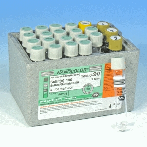 MN Nanocolor® Rundküvetten Sulfit 100