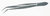 Forceps, sharp/ bent, 18/10 steel, 115 mm