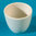 Melting pot, medium form, porcelain, 10 ml, Ø 30 mm, H= 25 mm