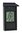 Maxima-Minima-Thermometer, schwarz, CE mit Digitalanzeige, für Innen- und Außenbereich