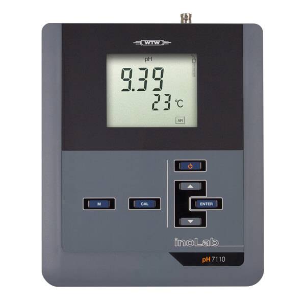 WTW inoLab® pH 7110 BNC, easy-to-use pH/mV meter for the daily routine