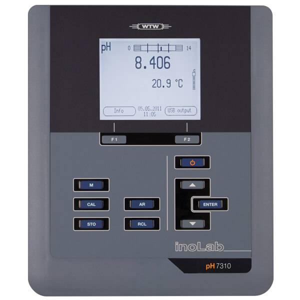 WTW inoLab® pH 7310 SET 4/ SenTix® 81, menügesteuertes pH/mV Labormessgerät (DIN), Set-Ausstattung
