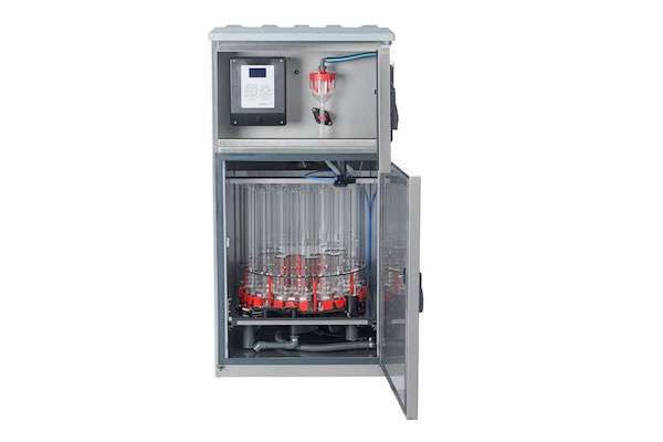 MAXX SP5 A - 12 x 1,6 L, fixed site self-emptying water sampler, stainless steel, vacuum system
