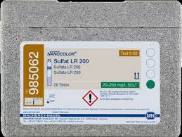 MN Nanocolor® Rundküvetten Sulfat LR 200