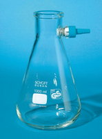 Filtrierflasche, Glas, 1000 ml, mit seitl. Olive