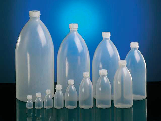 Enghalsflasche LDPE, mit Verschluß, 2000 ml
