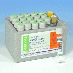 MN Nanocolor® Rundküvetten Nitrat 50