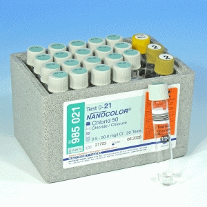 MN Nanocolor® Rundküvetten Chlorid 50