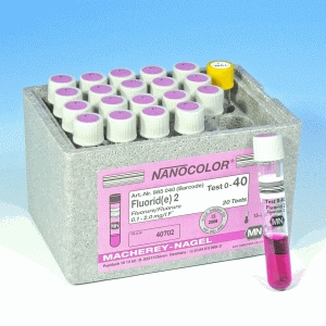 MN NANOCOLOR® Tube Test Fuoride 2
