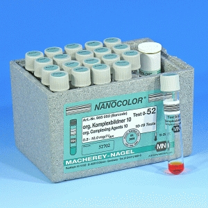 MN Nanocolor® Rundküvetten org. Komplexbildner 10 (Screeningtest)