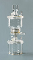 SARTORIUS Filtrationsgerät, Polycarbonat, Typ 16510, 47 mm, Vakuum + Druck, Inhalt 250 ml