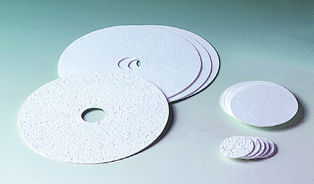 Filter circles MN 85/70 glass fibre,  Ø 4,5 cm, 100 pieces