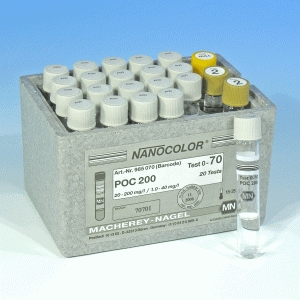MN NANOCOLOR® Tube Test POC 200 (polyoxycarboxylic acids)