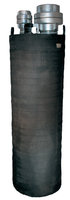 Plug pneumatic for 500-800 mm ø, with By-pass