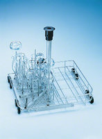 Miele E 385, Half Injector basket 1/2 TA, with 16 jets for narrow necked glassware