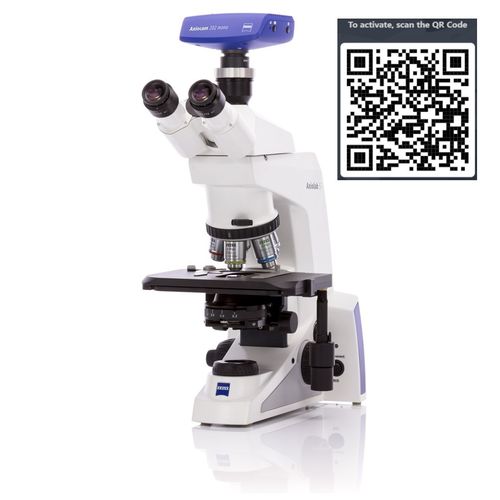 ZEISS Microscope stand Axiolab 5, TL/RL, 5x HD coded, mechanical stage 75x30 R